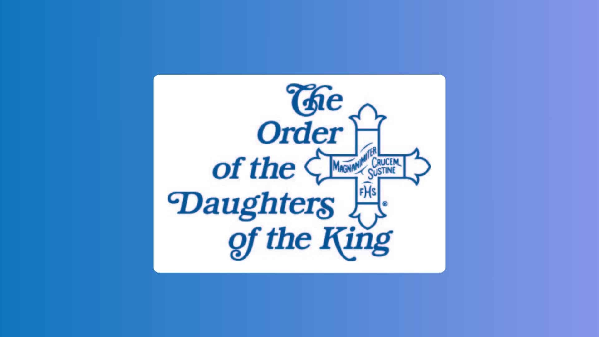 Daughters of the King decal